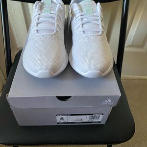 Adidas white size 8